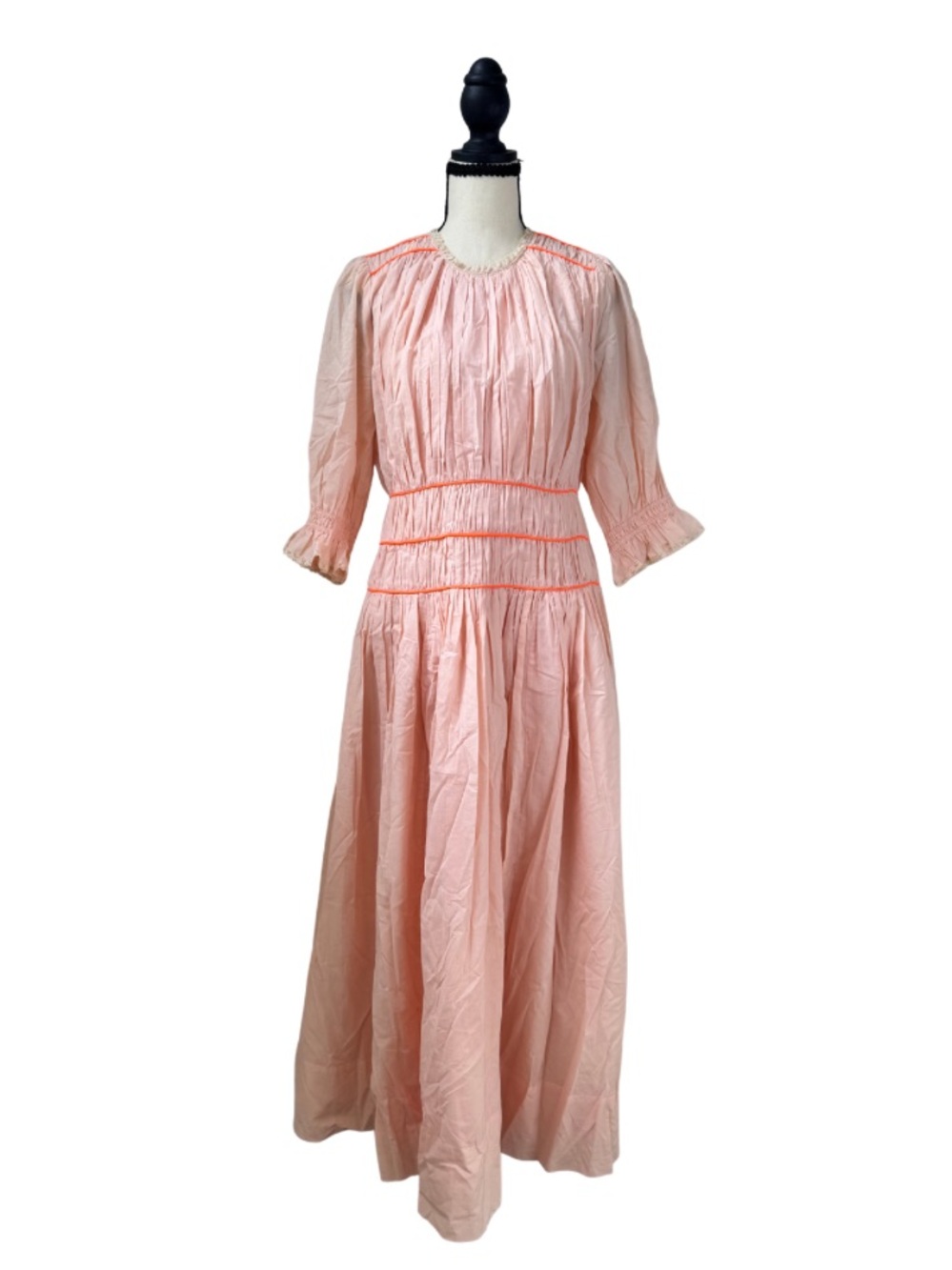 Hunter Bell Gregory Blush Pink Maxi Dress Size 10 NWT